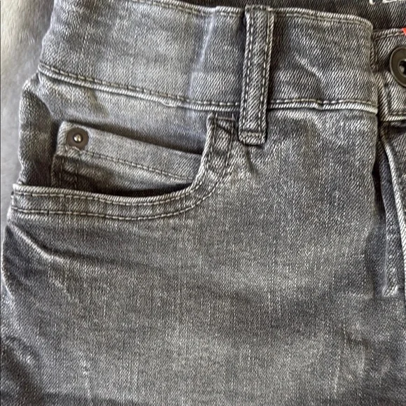 Place Gray Kids Denim Shorts - Picture 4 of 4
